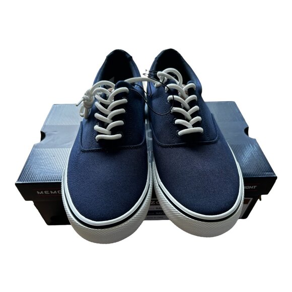 Izod Rangley Men's Lace Up Casual Canvas shoe Memory Foam Navy size 11 - Picture 7 of 10